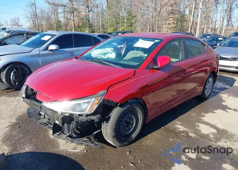 2020 Hyundai Elantra Se из США, поврежденный, VIN KMHD74LF9LU996010